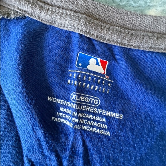 Two Kansas City Royals Women’s Blue Tees Size 1X and XL - Picture 5 of 8